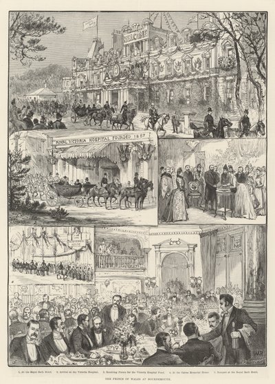 El Príncipe de Gales en Bournemouth de Walter Paget